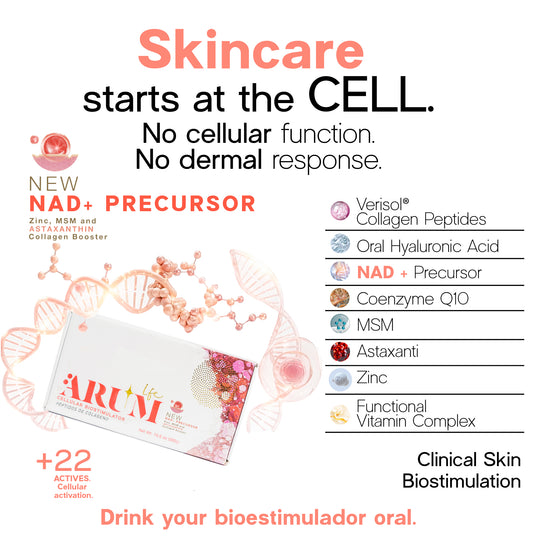 ARUM LIFE Clinical Nutricosmetic | Verisol® Collagen + NAD+ + Astaxanthin
