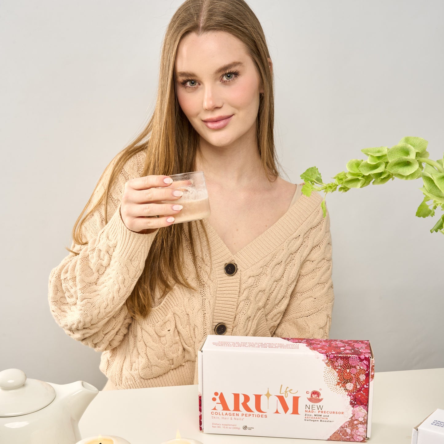 ARUM LIFE Clinical Nutricosmetic | Verisol® Collagen + NAD+ + Astaxanthin