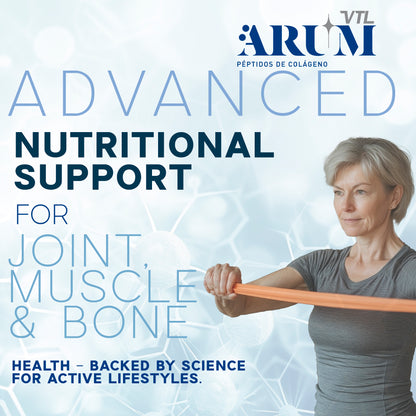 ARUM VTL German Collagen Peptides for Joints, Bones & Muscles | 98% Bioavailability
